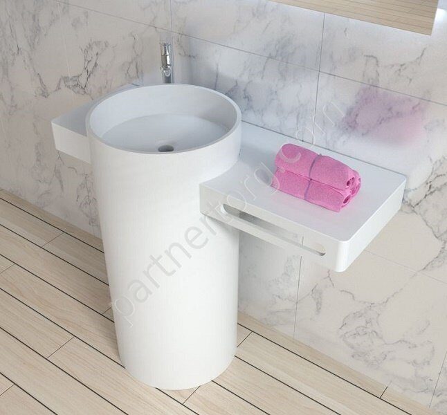 NSF-1047M раковина напольная искусственный камень, ширина 100 см