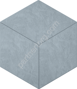 Spectrum Cube Blue SR02 голубой неполированный керамогранит 25х29см Estima Мозаика