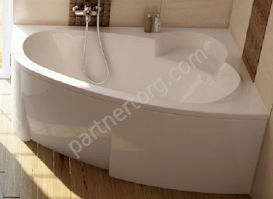 Asymmetric  Ravak ванна акриловая асимметричная 150х100 см