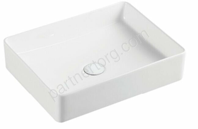 Azario белая раковина настольная 47х38х11см AZ-2178-S