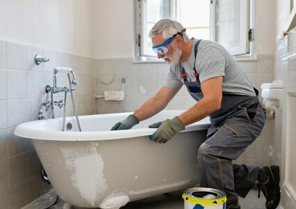 Как реставрировать ванну: полное руководство от диагностики до финишной отделки - экономия, качество и долговечность своими руками