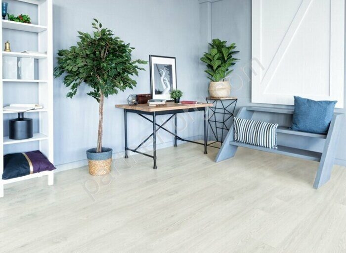 Дуб Светлый клеевая напольная плитка Alpine Floor