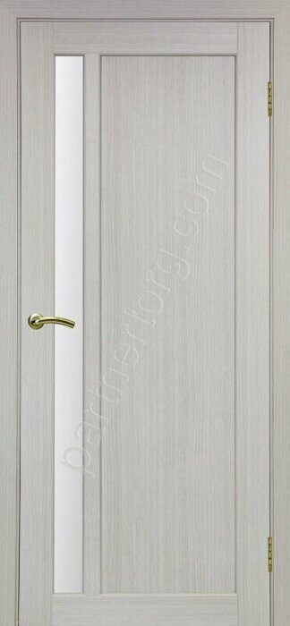 Парма 412.21 межкомнатная дверь дуб беленый FL со стеклом на выбор