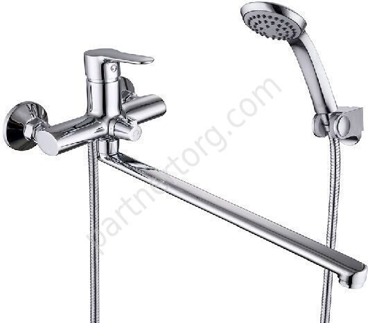 Cuba Iddis смеситель для ванны с длинным изливом CUBSBL2i10