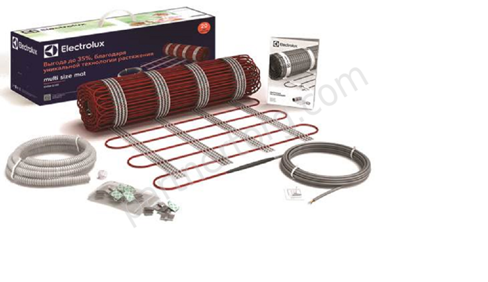 Multi Size Mat Electrolux EMSM 2-150 двужильный нагревательный мат растягивающийся на сетке