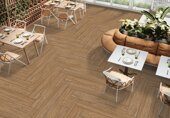 Alpine Natural CARVING бежевый керамогранит матовый 15х90см Empero