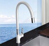 Frap F4049 смеситель для кухни белый/хром