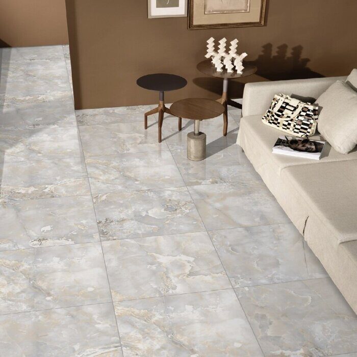 Speranza gold light grey Polished PR122 керамогранит 60х60см Primavera