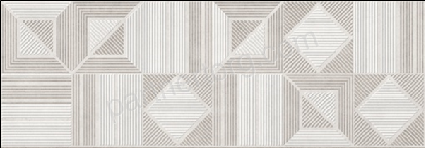 Linis Geomerik Brams плитка декоративная серая 25х75см