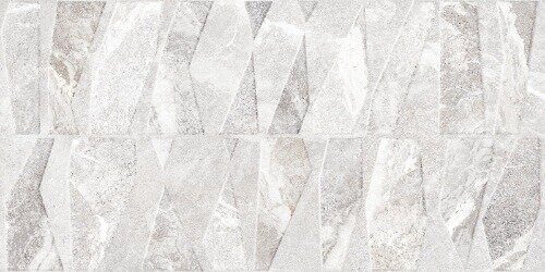 Persey настенная плитка серая матовая sugar-эффект декофон 25х50см Alma Ceramica TWU2550PRS27