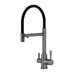 Raglo R81.63.09 смеситель для кухни со съемным изливом на магните и подключением фильтра питьевой воды, графит