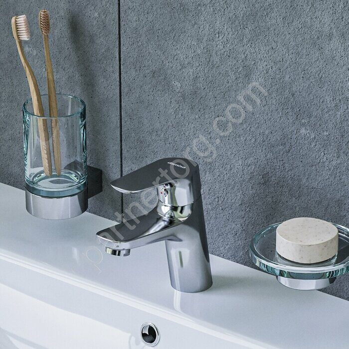 Смеситель для умывальника без дк с гигиеническим душем 770300000 Origin Bit