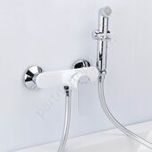 Noar Gappo G2048-8 смеситель c гигиеническим душем белый