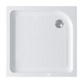 BelBagno TRAY-BB-A-80-15-W квадратный душевой поддон акриловый, 80х80х15 см, белый