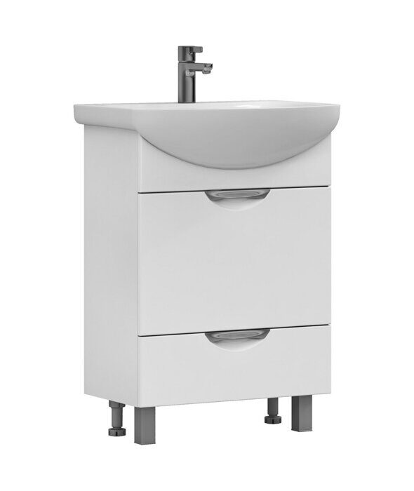 Callao 600-0-2 тумба для ванной комнаты с умывальником Балтика 60