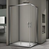 Veconi RV30-12090PR-01-19C3 душевой угол 120х90x190 см, дверь раздвижная, профиль хром