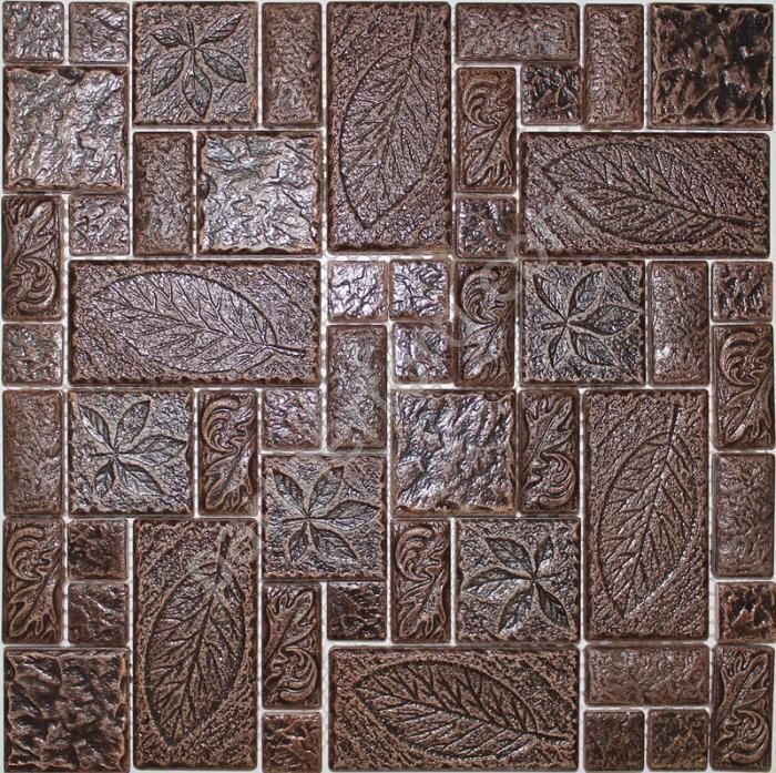 Темно-коричневая керамическая мозаика Exclusive series TM-502