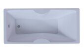 Феникс ванна акриловая 150х75 см Aquatek с каркасом и сливом-переливом