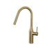Gappo G4398-43 смеситель для кухни с выдвижным изливом сатин золотой
