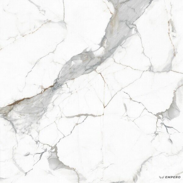 Melange White Carving белый керамогранит матовый Карвинг 60х60см Empero