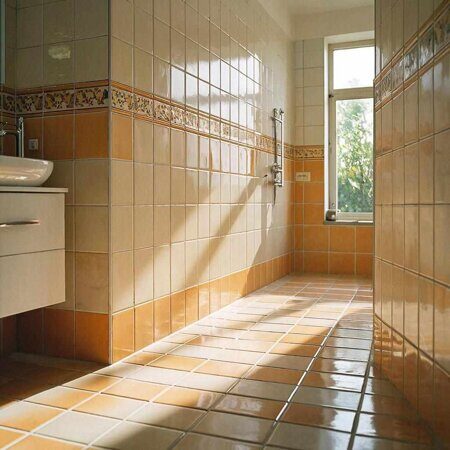 изображение керамической плитки в ванной комнате