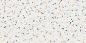 Arts Color Delacora керамогранит белый матовый тераццо 120х60см