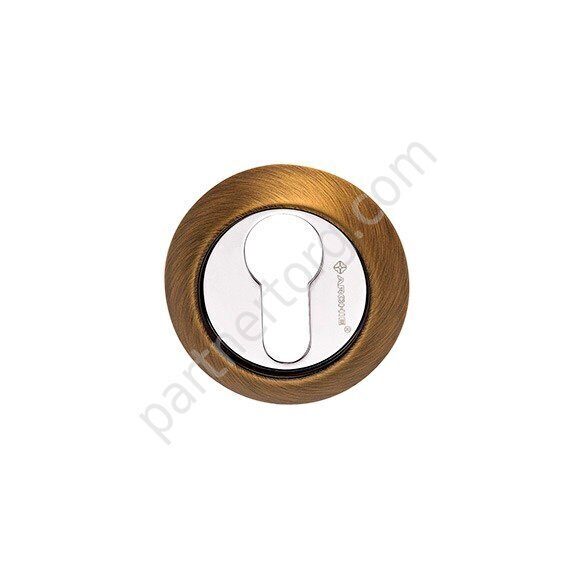 Archie CL ACF античный кофе круглая накладка для еврозамка