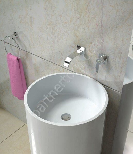 NSF-4586M раковина напольная искусственный камень, ширина 45 см