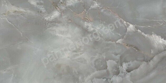 Opale Grey настенная плитка серая глянцевая 31х63см Azori