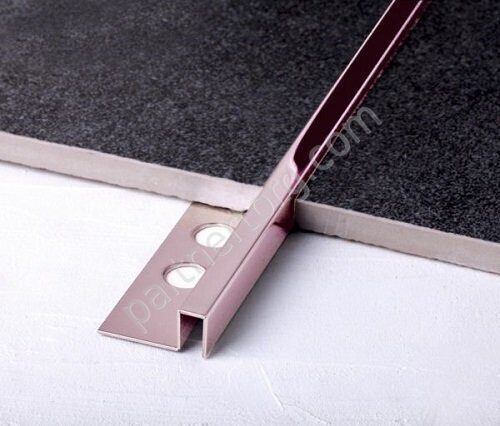 Tile Trim Rose Gold вставка полированная Juliano SB017-3S-12H 8х12мм