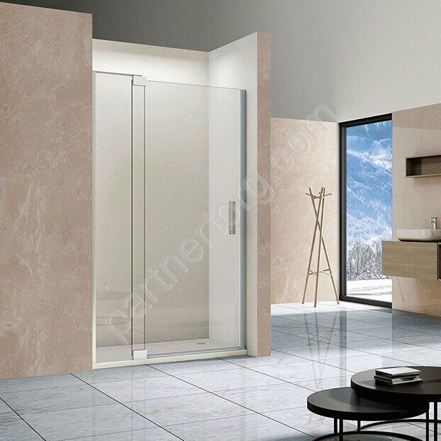 Vincea Extra VDP-1E9010CL, душевая дверь 90(100)х200 см, профиль хром