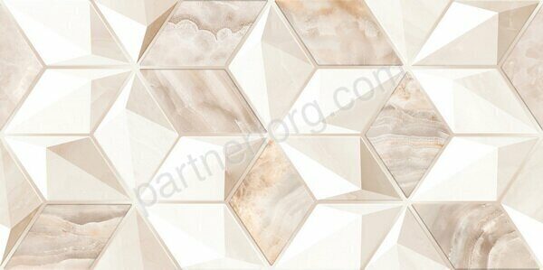 Nevada декор коричневый глянцевый 25х50см Alma Ceramica DWU09NVD404