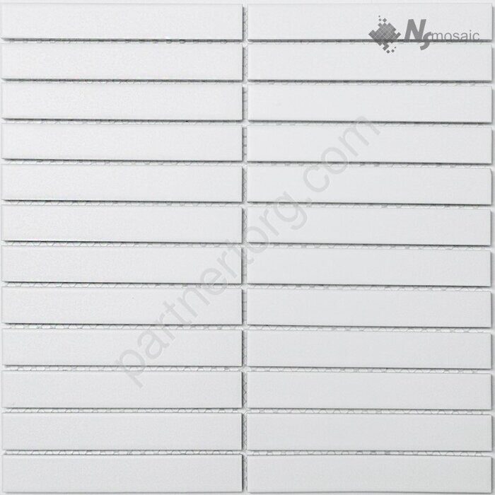 Керамическая мозаика светлая матовая Porcelain series P-529