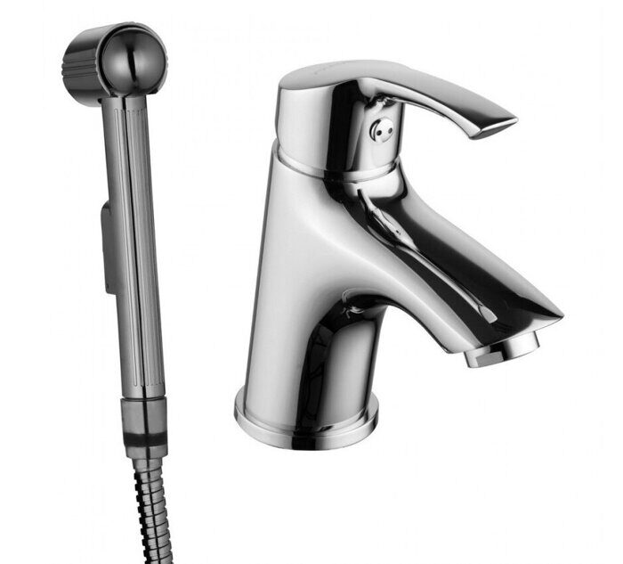 Plus Strike LM1116C смеситель для раковины и биде с гигиеническим душем, хром Lemark