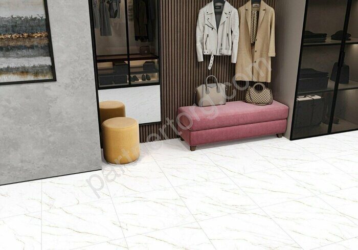 Neo Calacatta Euphoria керамогранит белый матовый 60х60см Alma Ceramica GFU04NCL04R