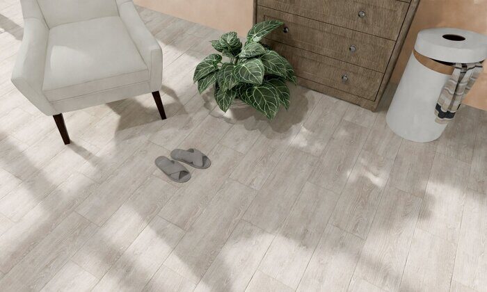 Маргилан серо-бежевый матовый карвинг керамогранит 20x60см Global Tile