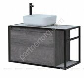 Nova Lite LOFT 75 тумба дуб рошелье для ванной комнаты правая Aquanet