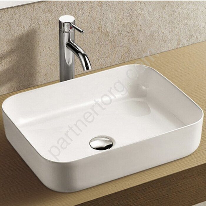 Calypso CS2195 раковина накладная прямоугольная 500x390x140мм