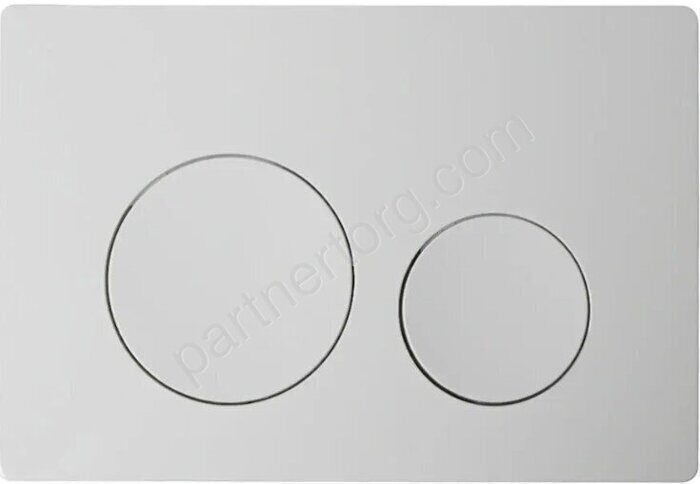 Клавиша смывная для инсталляции, цвет белый Beta CS3W Круг