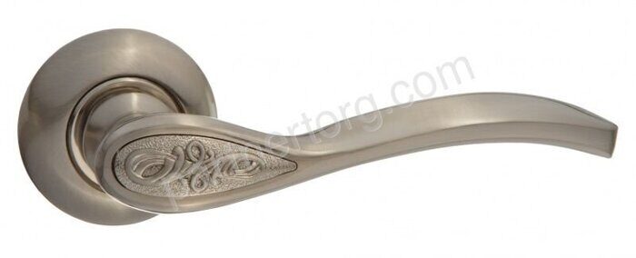 Ручка дверная AL 516-08, матовый никель INAL 516-08 SN