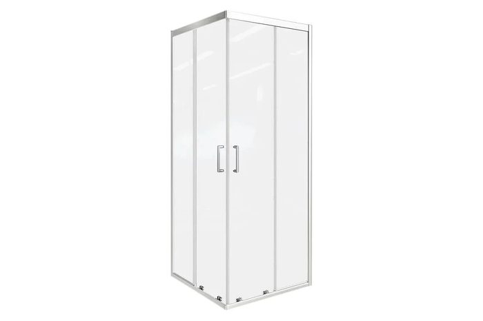 Cube CR-100-C-CH душевой уголок 100 см, стекло прозрачное, профиль хром