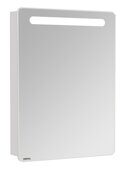 Америна 60 см шкаф - зеркало подвесной белый правый для ванной комнаты Aquaton