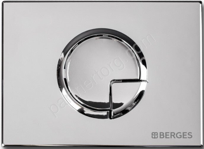Berges Novum R3 хром глянец клавиша для инсталляции