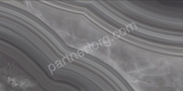 Acate Grey настенная плитка серая глянцевая 31х63см Azori