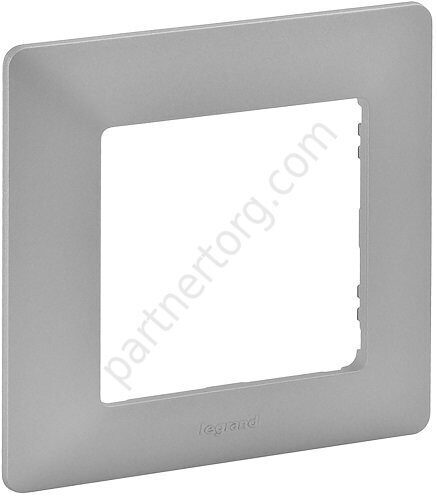 Рамки для серии Valena Legrand Life в цвете алюминий