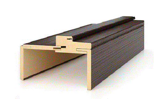 Погонаж телескопический для межкомнатных дверей Дера экошпон