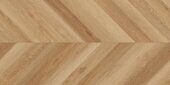 Вуди Шеврон бежевый керамогранит матовый карвинг Global Tile 50х100см