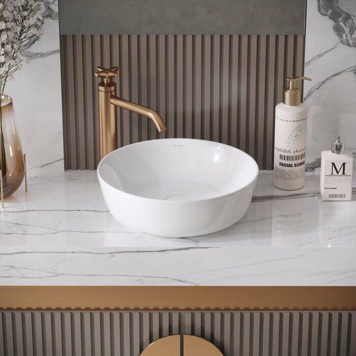 Grossman GR-3032 накладная раковина белая