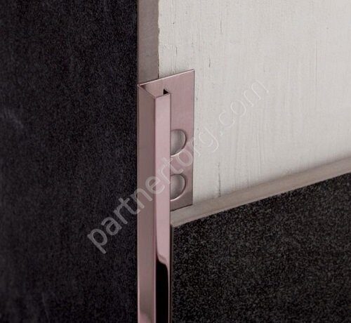 Tile Trim Rose Gold вставка полированная Juliano SBP024-3S-10H 8х10мм
