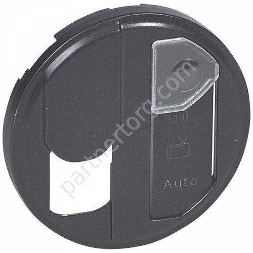 Legrand Celiane лицевая панель для информационной розетки RJ45, цвет графит